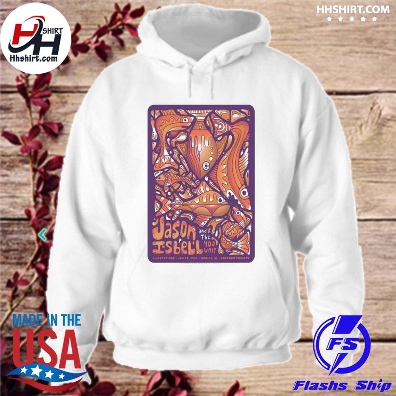 Funny Jason isbell and the 400 unit 2023 with peter one s hoodie