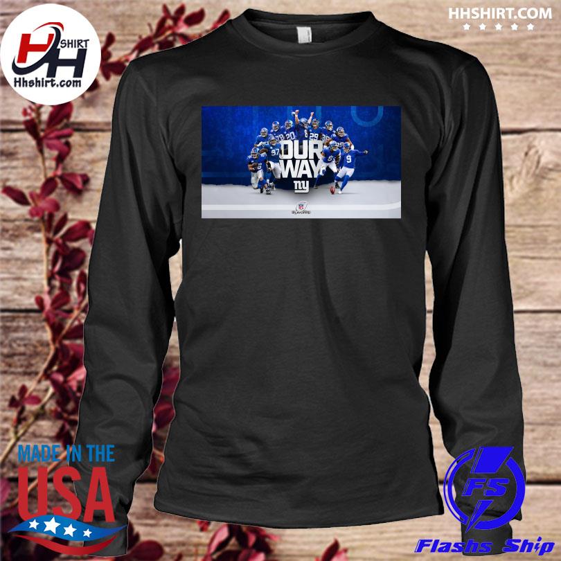 New York Giants our way logo shirt