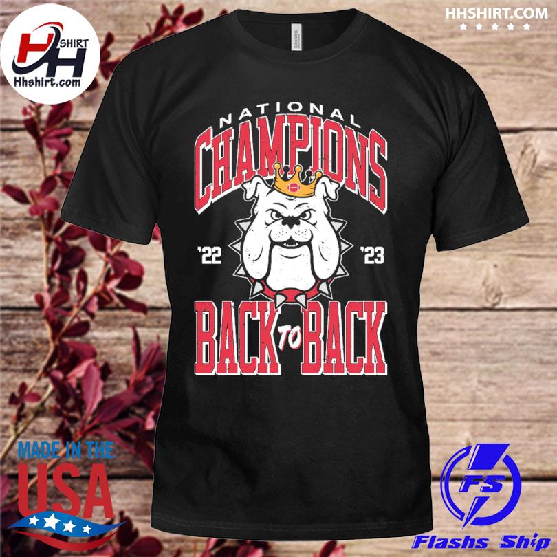 National champions national champions 22 23 back to back shirt, hoodie,  sweater, long sleeve and tank top