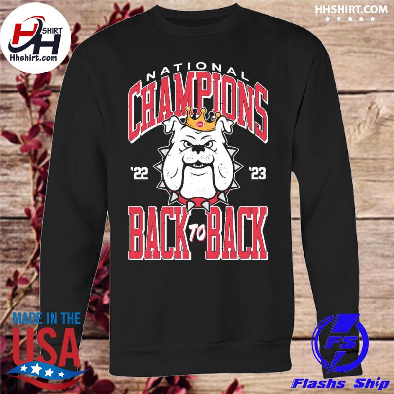 National champions national champions 22 23 back to back shirt, hoodie,  sweater, long sleeve and tank top