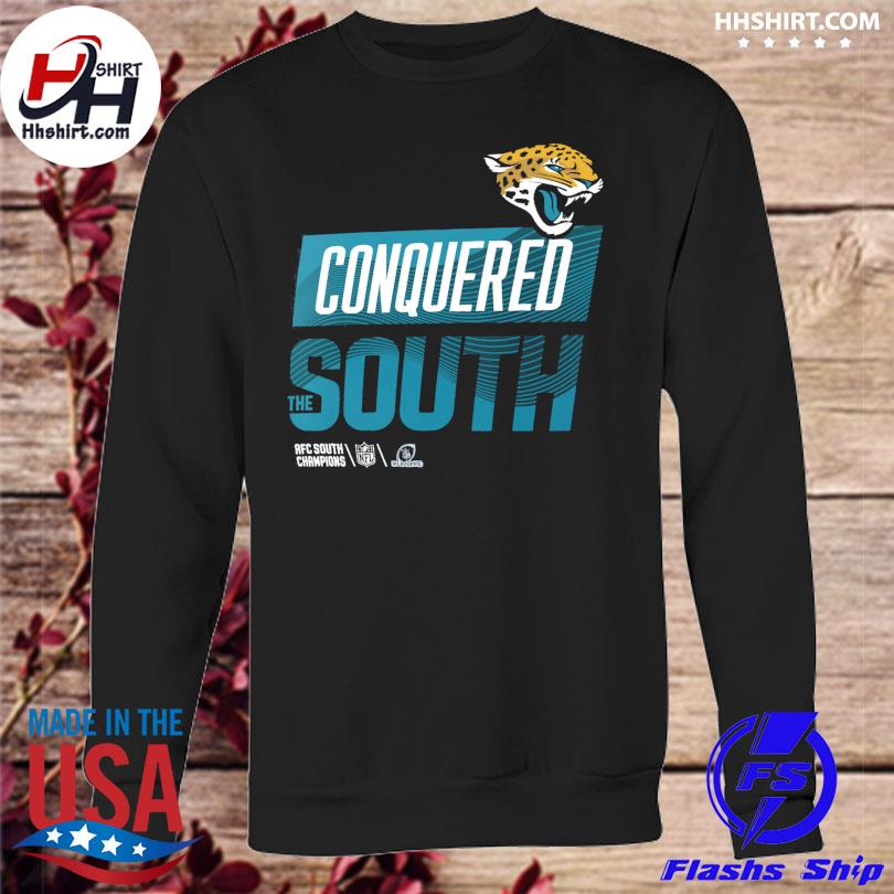 Jacksonville jaguars 2022 afc south division champions locker room trophy  collection 2023 shirt, hoodie, sweater, long sleeve and tank top