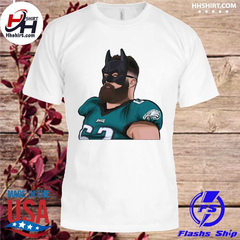 Jason Kelce Philadelphia Eagles 2023 Funny Batman shirt - Teeclover