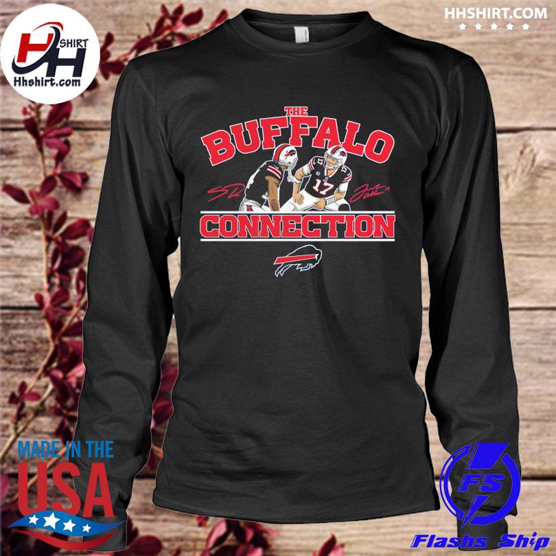 Official josh allen and stefon diggs buffalo connection shirt, hoodie,  sweater, long sleeve and tank top