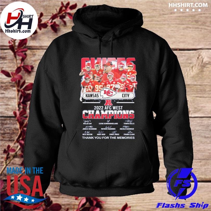 Kansas City Chiefs 2022 AFC West Champions shirt