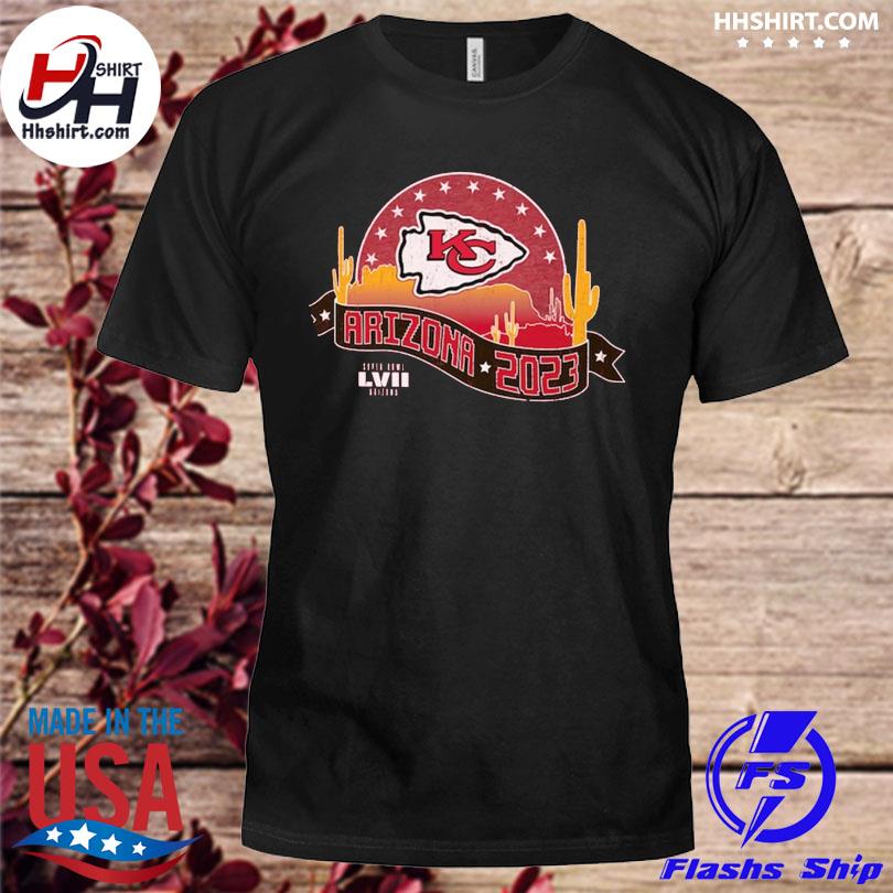 Majestic Women's Threads Red Kansas City Chiefs Super Bowl LVII