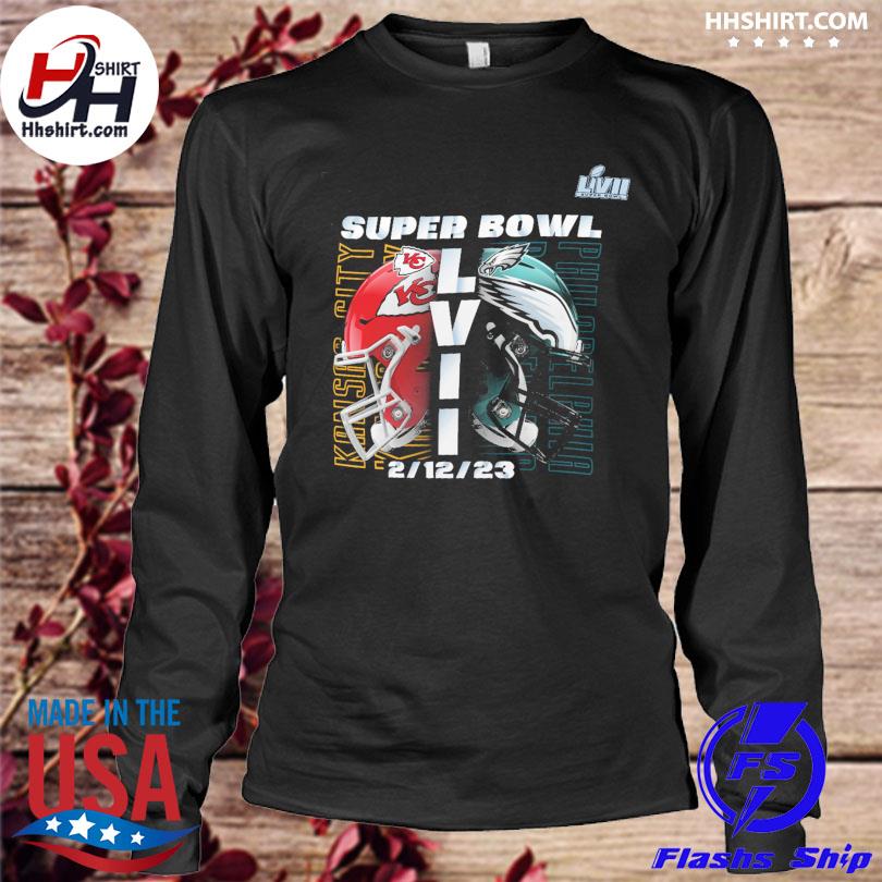 Super Bowl 2023 Vintage Philadelphia Eagles Vs Chiefs T-shirt