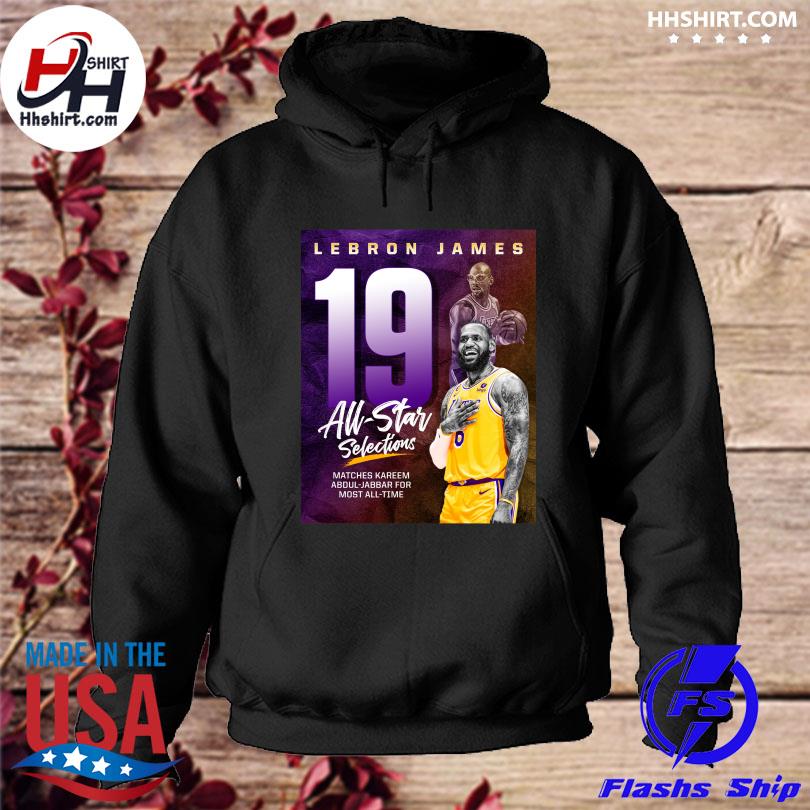 LeBron James shirts, hoodies commemorating his NBA all-time
