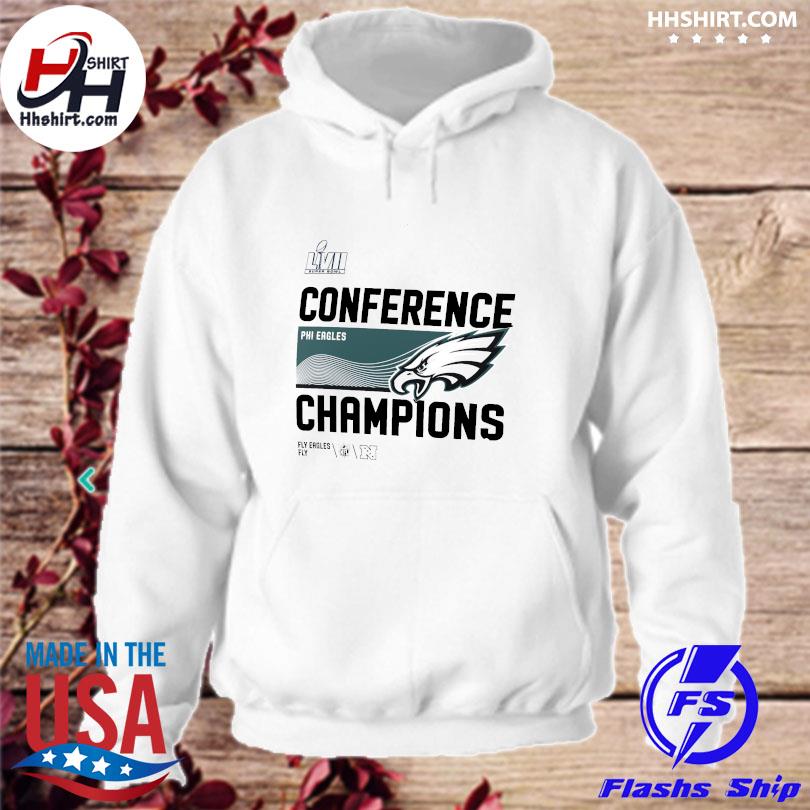 LIVII super bowl Philadelphia eagles conference champions s hoodie