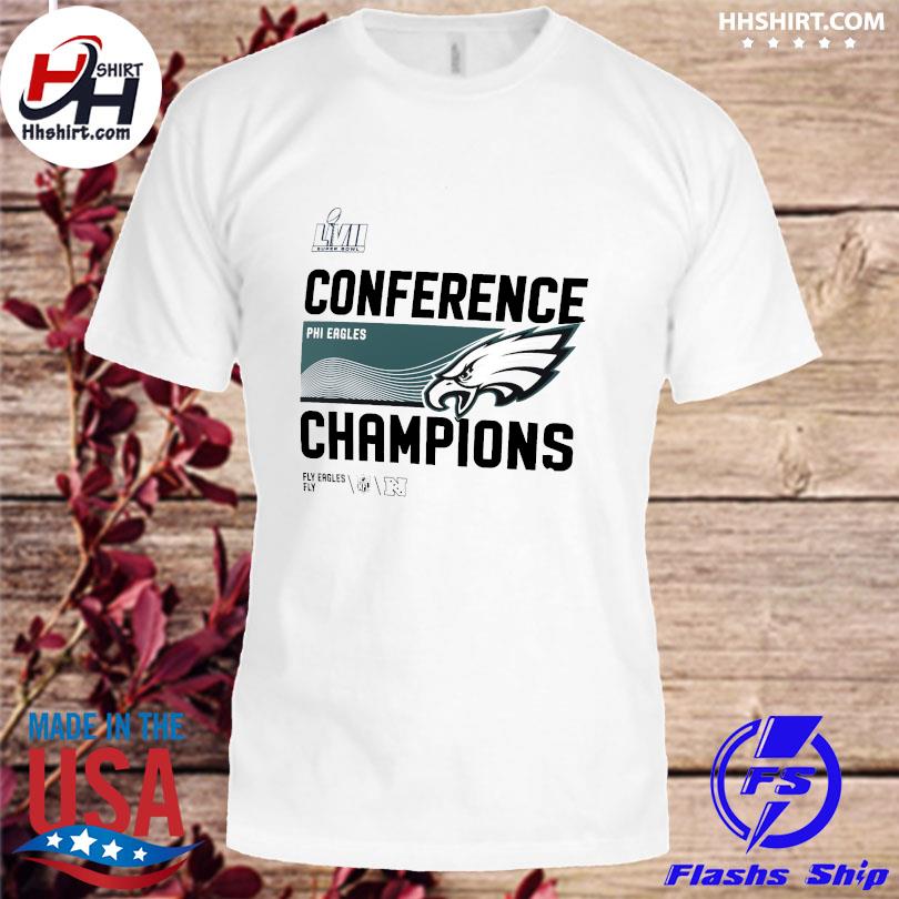 LIVII super bowl Philadelphia eagles conference champions shirt