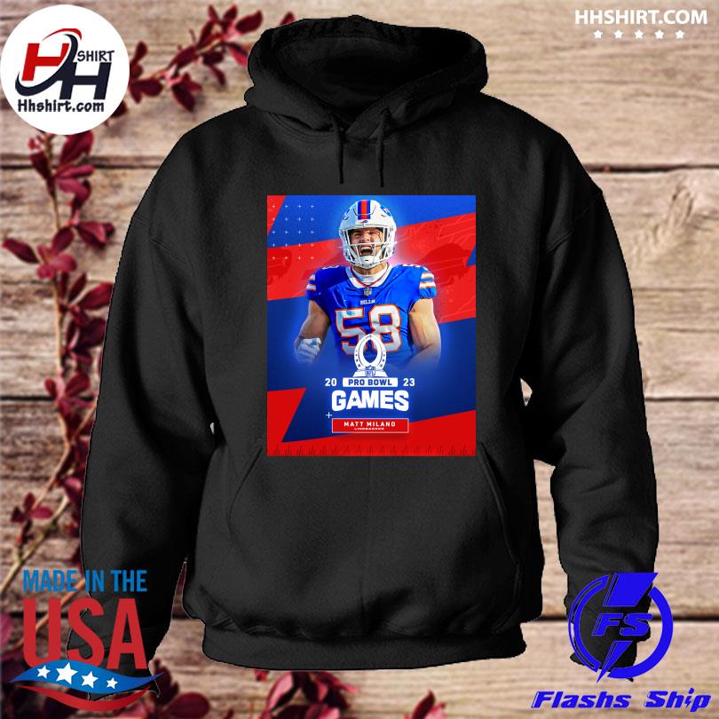 Official buffalo Bills NFL matt milano T-shirts, hoodie, sweater, long  sleeve and tank top