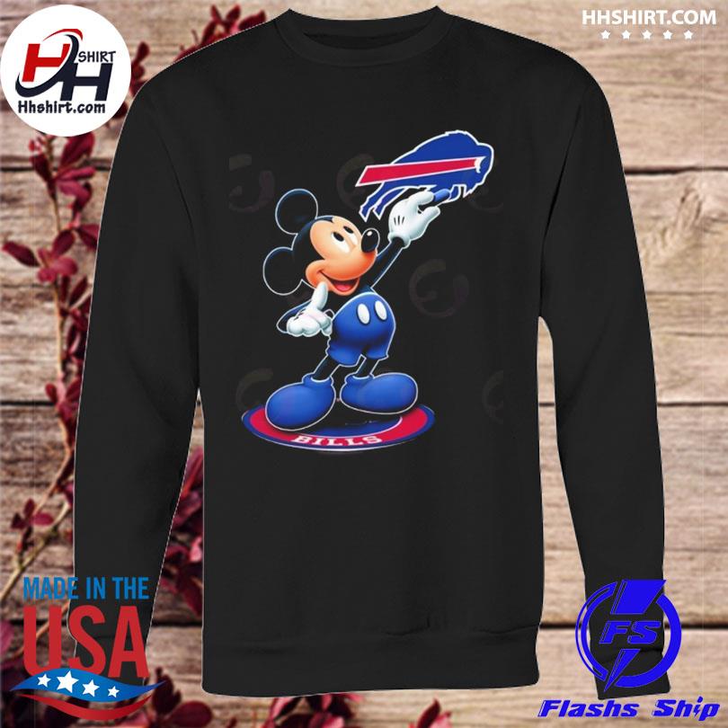 Premium Mickey Mouse Nfl buffalo bills logo 2023 shirt, hoodie, sweater,  long sleeve and tank top