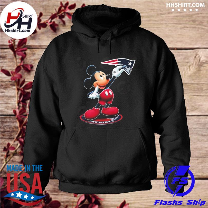 Official Mickey Mouse Nfl new england Patriots logo 2023 shirt, hoodie,  sweater, long sleeve and tank top