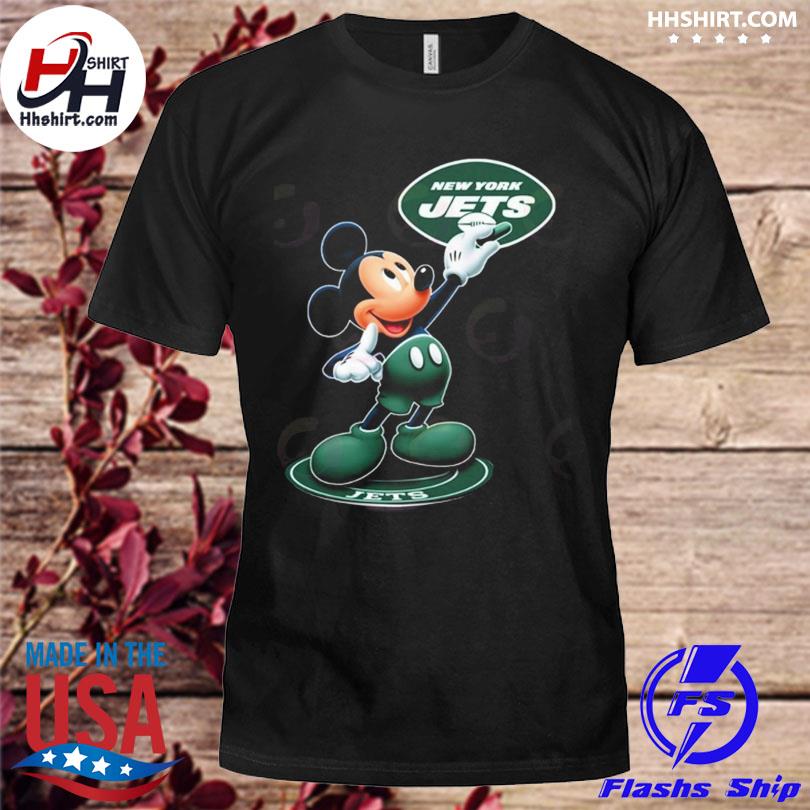 I Love The Jets Mickey Mouse New York Jets T-Shirt - T-shirts Low Price