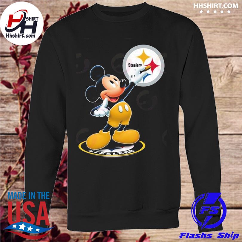 NFL Football Pittsburgh Steelers Magic Mickey Disney Shirt T Shirt