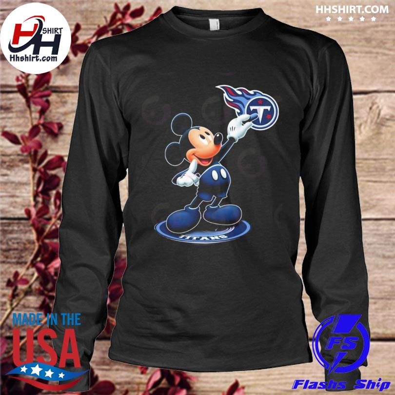 I Love The Titans Mickey Mouse Tennessee Titans T-Shirt - T-shirts