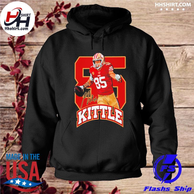 Mikes kittle george kittle signature 85 shirt, hoodie, sweater, long sleeve  and tank top