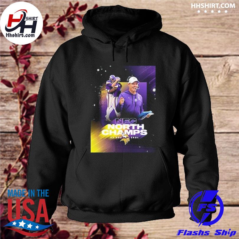 Minnesota vikings are 2022 nfc north champions shirt, hoodie, longsleeve  tee, sweater