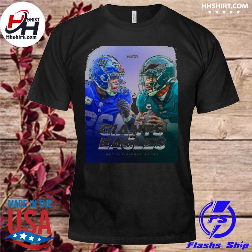 New York Giants Vs Philadelphia Eagles Nfc Divisional Round This One Should  Be Fun Shirt –