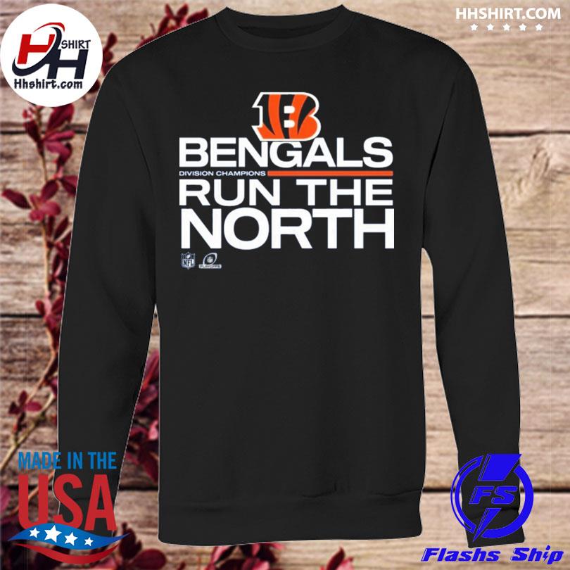 NFL Bengals Division champions run the north 2023 shirt, hoodie