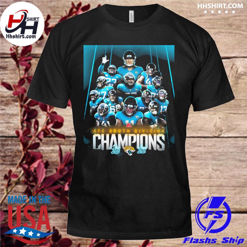 Jacksonville Jaguars 2022 AFC South Division Champions T-shirt