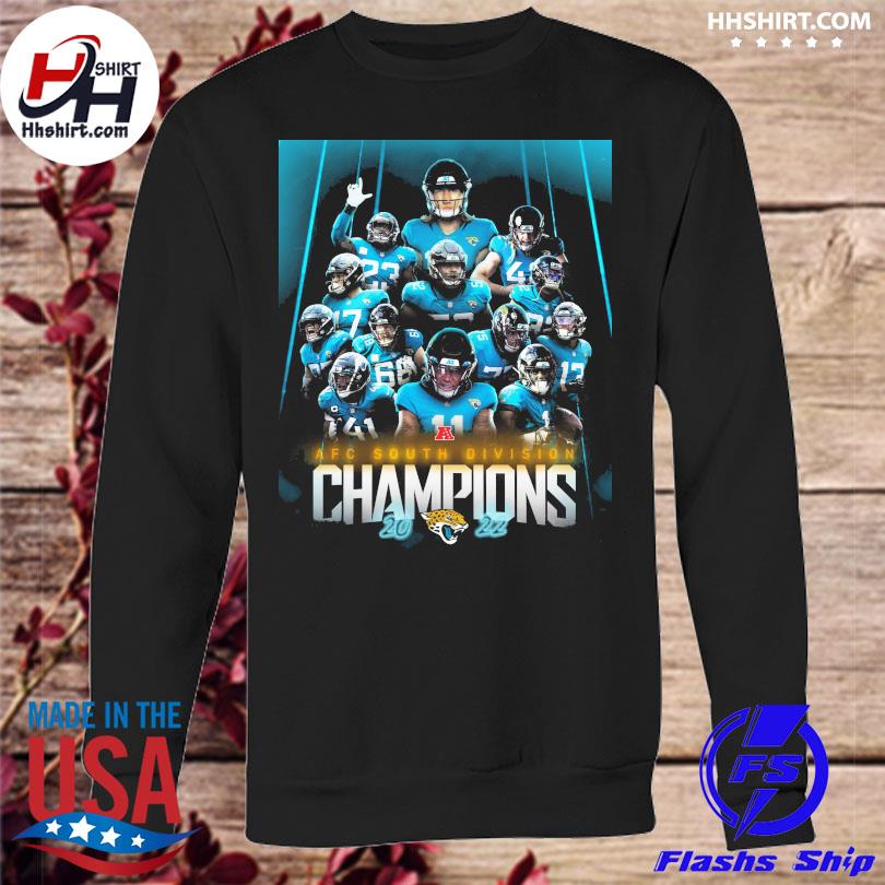 NFL Jacksonville Jaguars 2022 AFC South champions shirt, hoodie, sweater,  long sleeve and tank top