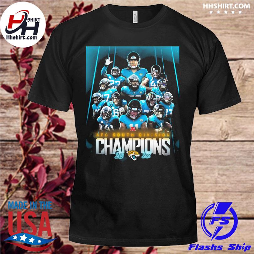 jacksonville Jaguars AFC South champs 2022 shirt