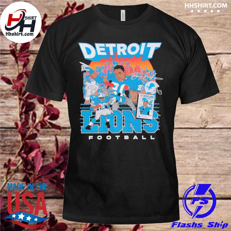 Official Barry Sanders Detroit Lions SMPLFD T-Shirt, hoodie