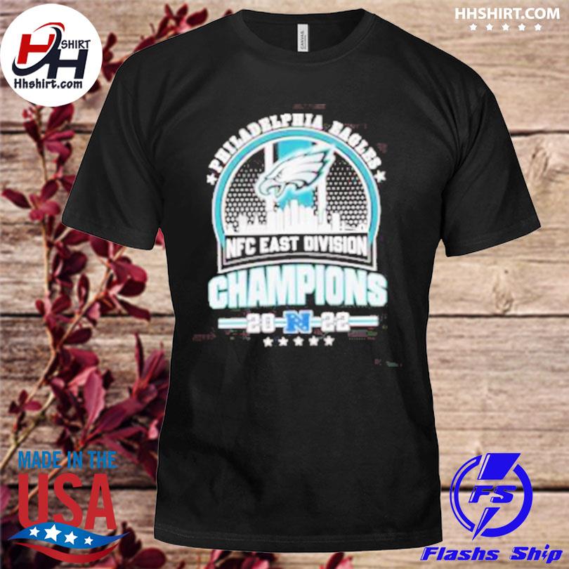 Official philadelphia eagles 2022 nfc division champions shirt