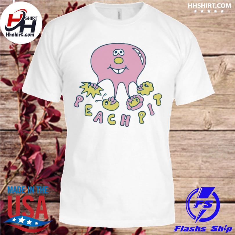 Peach pit bubblegum shirt