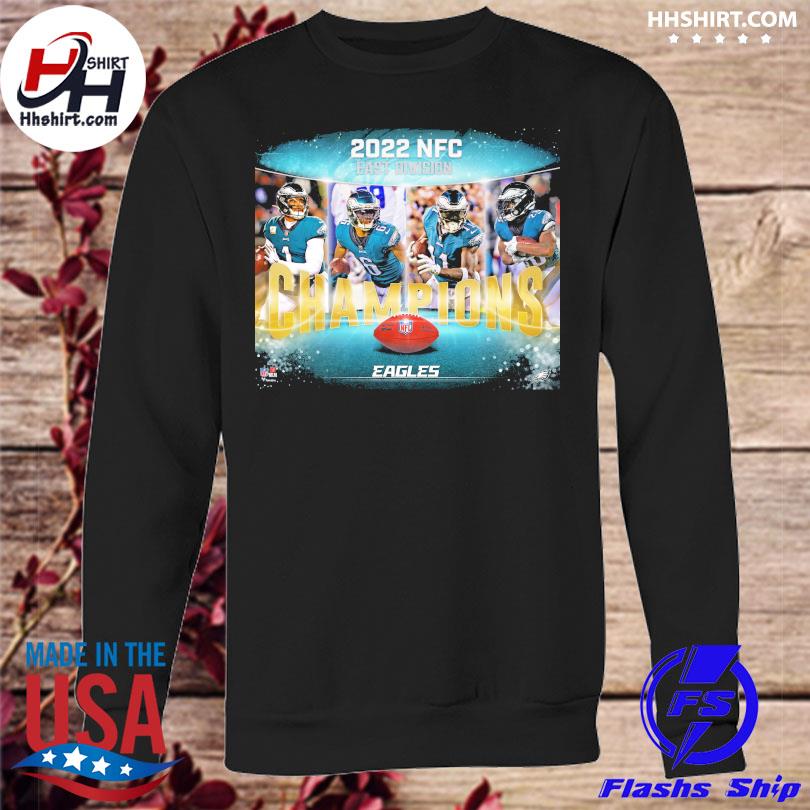 2022 Nfc East Division Champions Philadelphia Eagles Signatures Shirt,  hoodie, sweater, long sleeve and tank top