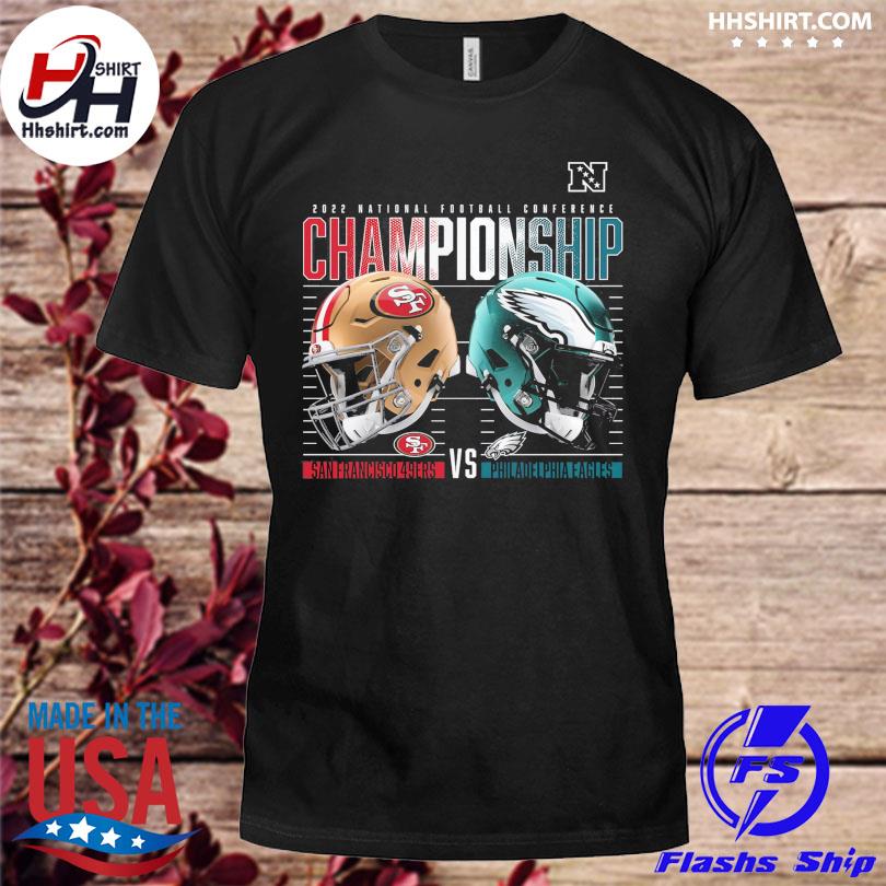 Philadelphia eagles vs san francisco 49ers 2022 nfc championship high  definition shirt, hoodie, sweater, long sleeve and tank top