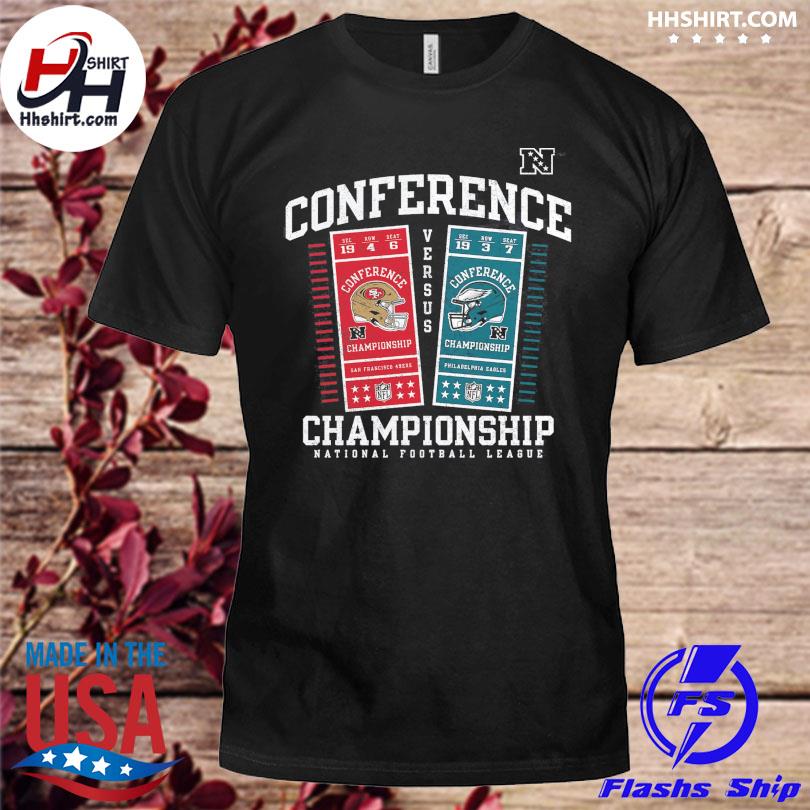 Philadelphia Eagles Vs San Francisco 49ers 2023 NFC championship shirt,  hoodie, sweater, long sleeve and tank top