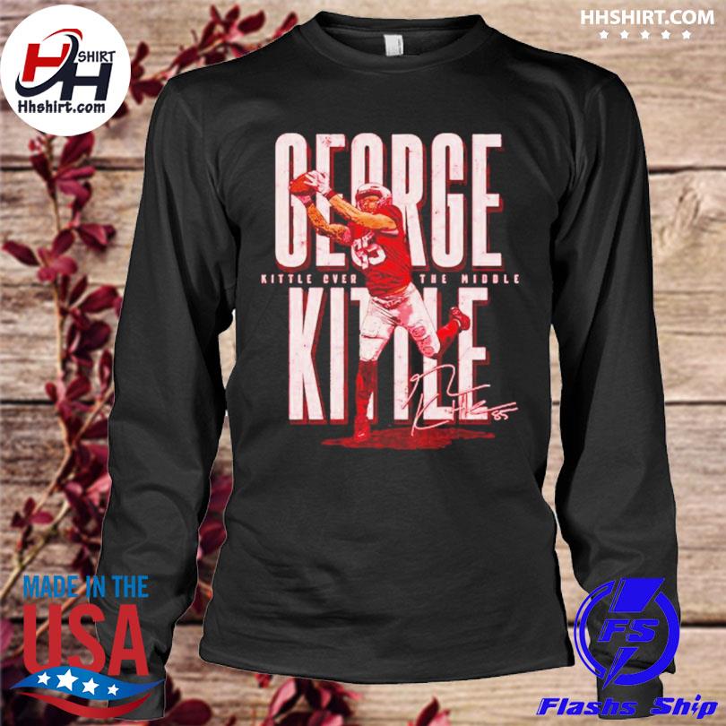 Premium george kittle san francisco the catch shirt, hoodie, longsleeve  tee, sweater