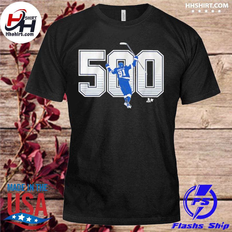 Tampa bay lightning 500 goals shirt