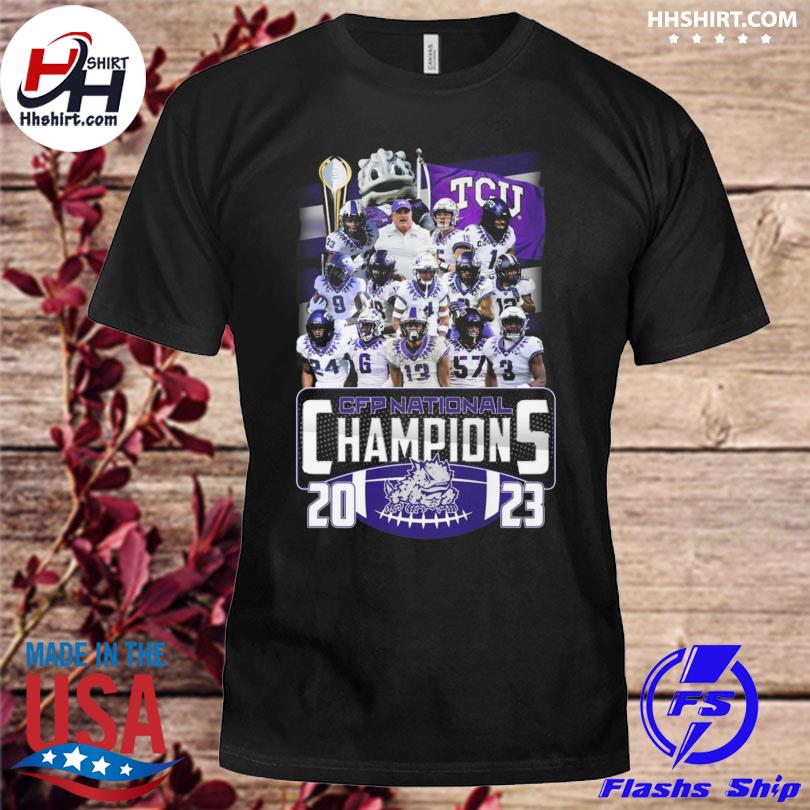 TCU Horned Frogs CFP National Champions 2023 T Shirt Unisex T Shirt