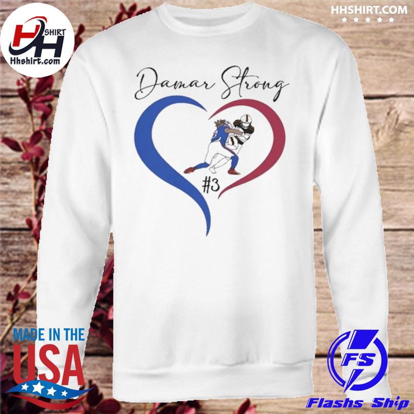 Pray For Damar Hamlin T-Shirt, Vintage Damar Hamlin Shirt - Ink In