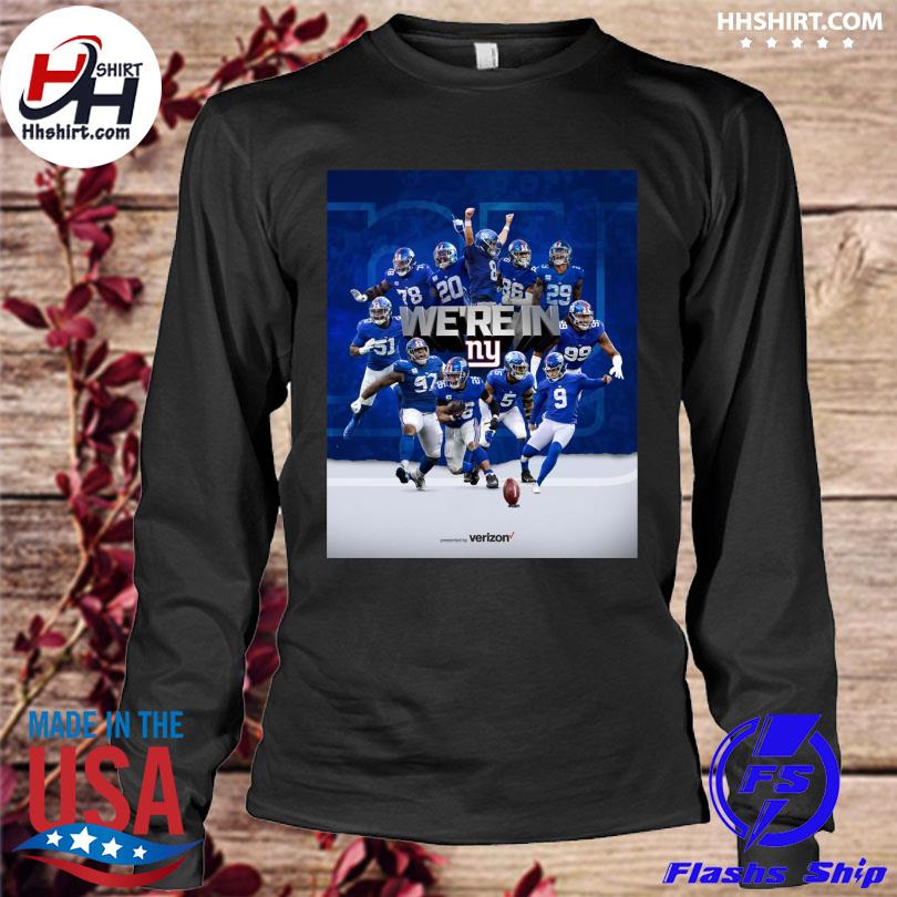 new york giants playoff shirt