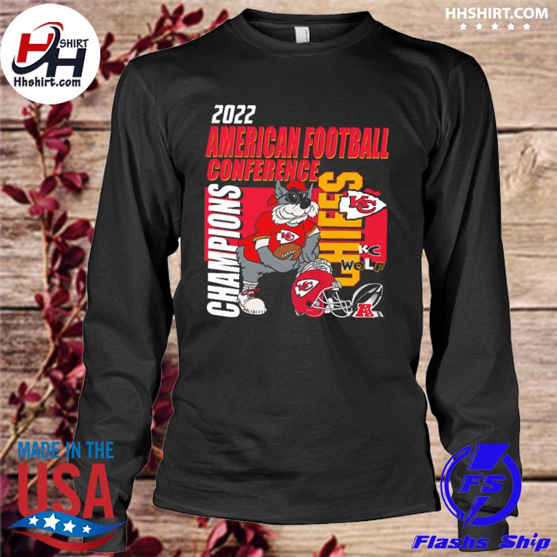 Kansas city Chiefs go Chiefs 2022 American football conference champions  shirt, hoodie, longsleeve tee, sweater