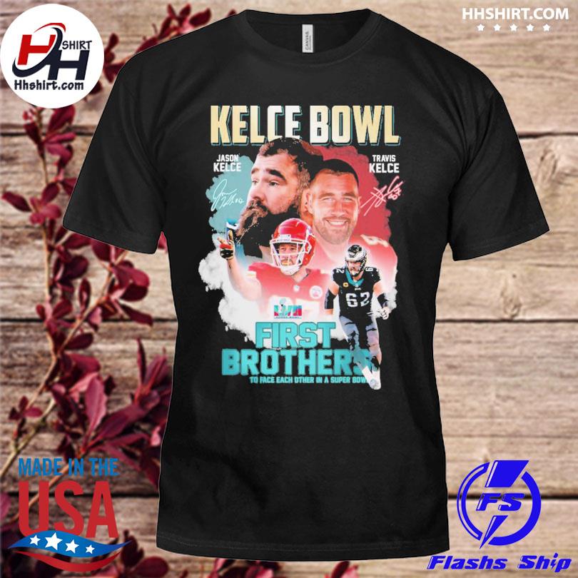 Travis Kelce And Jason Kelce Kelce Brothers In The Super Bowl shirt,  hoodie, sweater, long sleeve and tank top