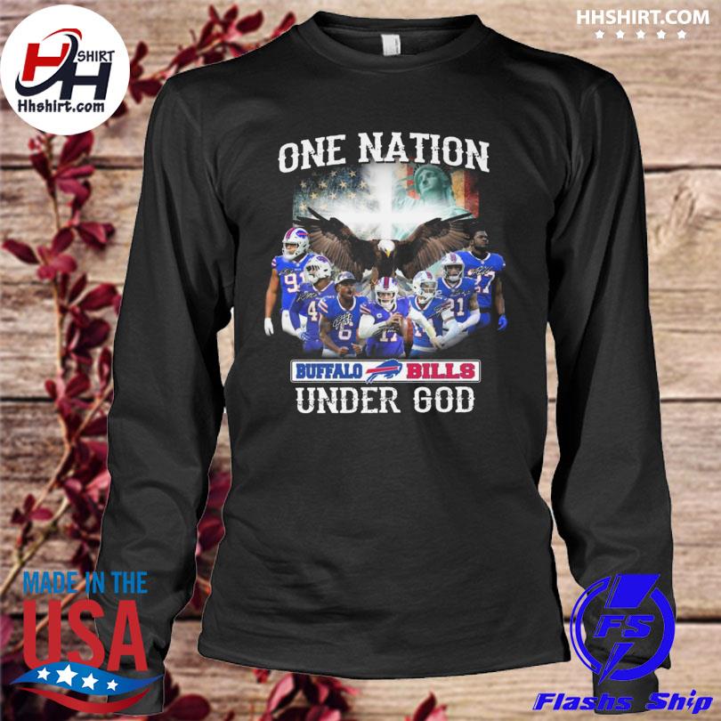 Buffalo Bills One Nation Under God Buffalo Bills Unisex T-Shirt