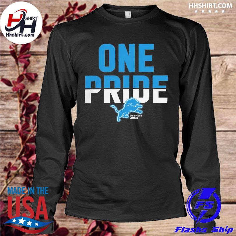 Detroit Lions one pride shirt, hoodie, sweater, long sleeve and tank top