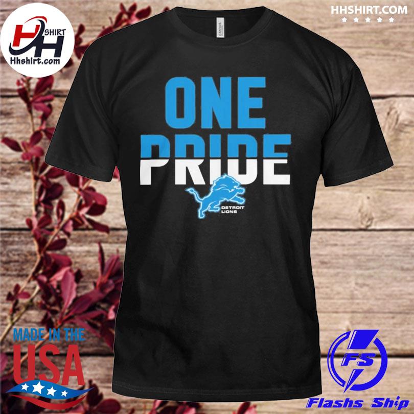 Detroit Lions One Pride logo shirt, hoodie, sweater, long sleeve and tank  top