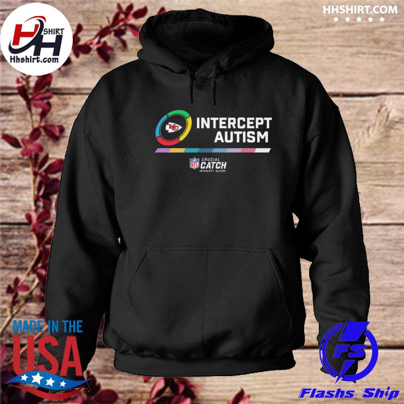 Kansas City Chiefs crucial catch intercept autism 2023 shirt, hoodie,  sweater, long sleeve and tank top