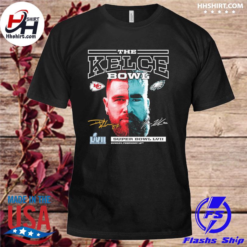 The Kelce Bowl Kansas City Chiefs vs Philadelphia Eagles Super Bowl LVII  Matchup T-Shirt, hoodie, sweater, long sleeve and tank top