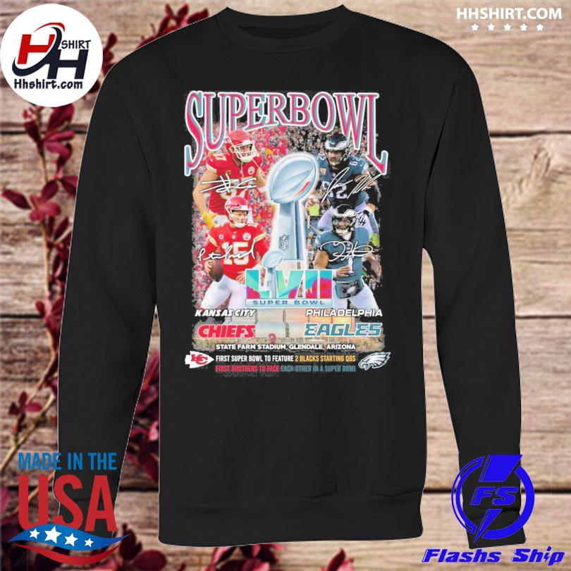 Funny Super bowl lvii Kansas city Chiefs vs philadelphia eagles shirt,  hoodie, sweater, long sleeve and tank top