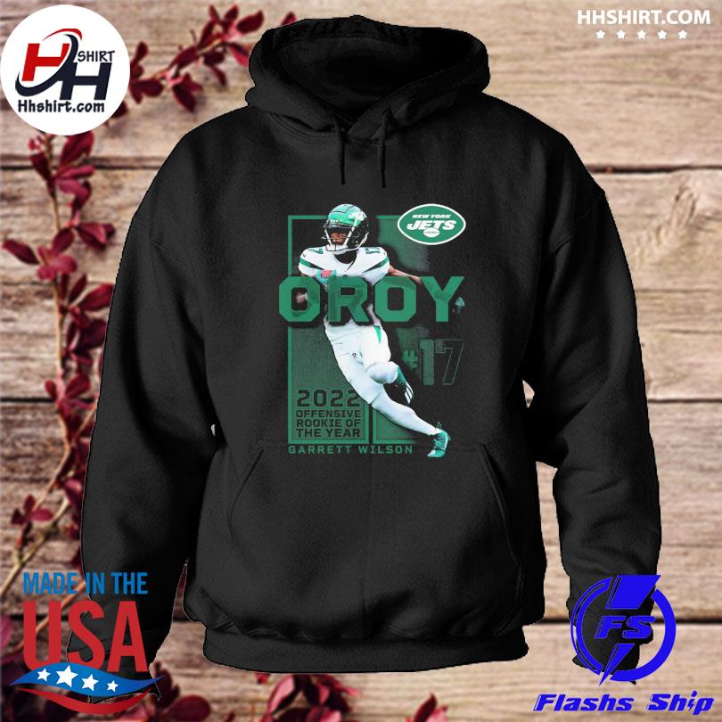 Official garrett Wilson 17 New York Jets football retro Shirt, hoodie,  sweater, long sleeve and tank top