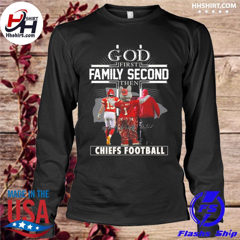 Kansas City Chiefs NFL Personalized God First Family Second