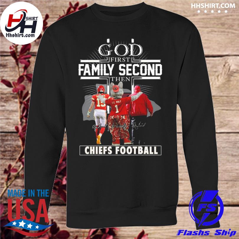 Kansas City Chiefs NFL Personalized God First Family Second