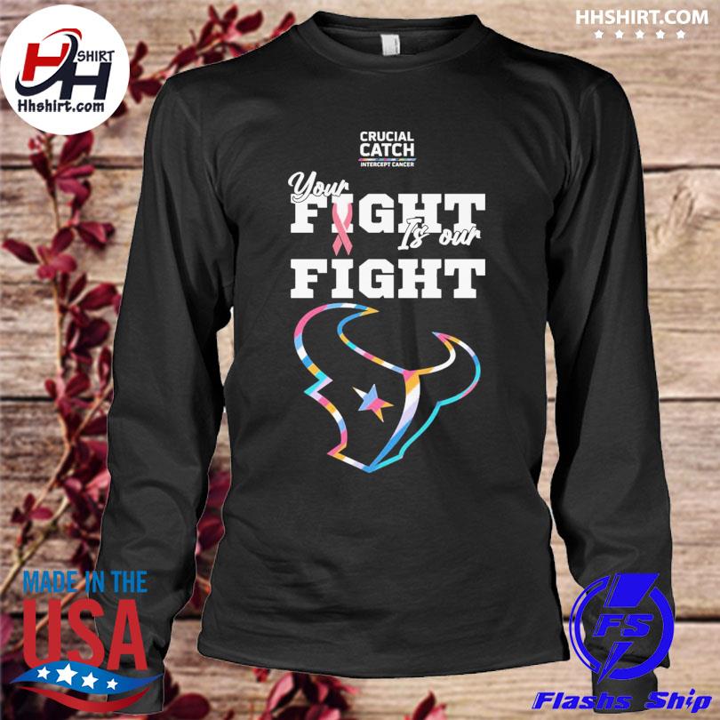 Houston Texans Crucial Catch Intercept cancer 2023 shirt, hoodie, sweater,  long sleeve and tank top