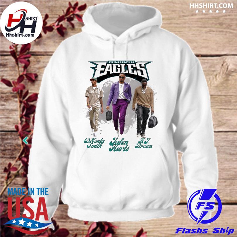 Jalen hurts and devonta smith philadelphia eagles football shirt, hoodie,  sweater, long sleeve and tank top